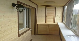 Отделка балкона под ключ Лиски, цена от 5765 руб.